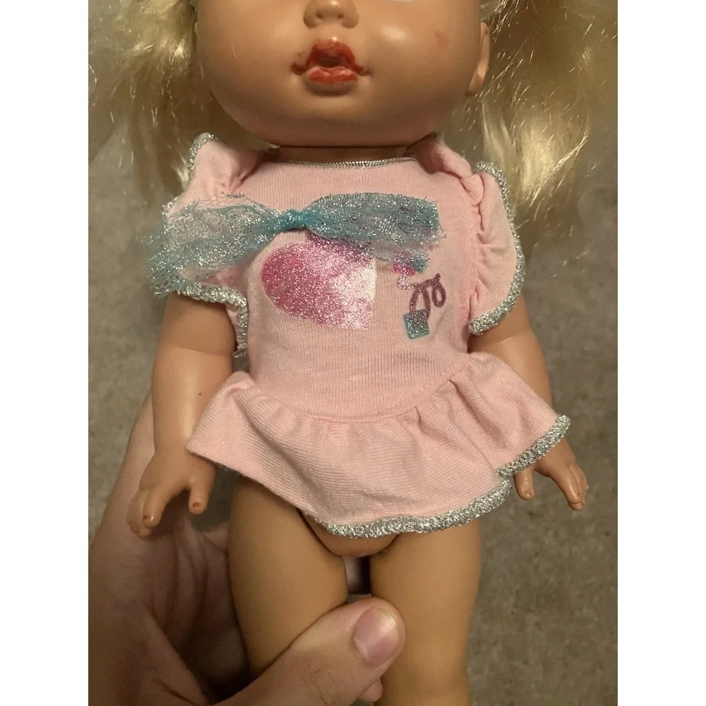 Lot Of (3) Mattel PJ Sparkles Doll Vtg 1988 Light Up Lil Miss Makeup Doll Etc